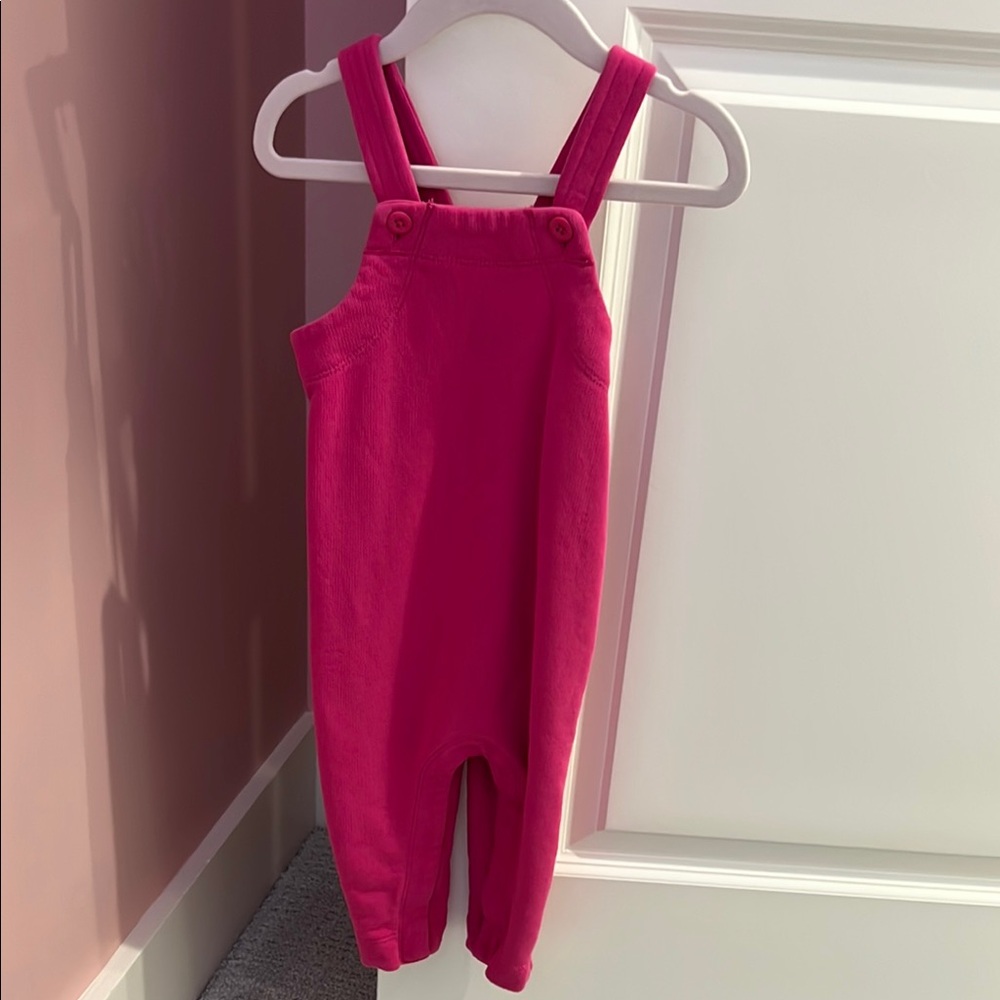 Kids Pink Overalls